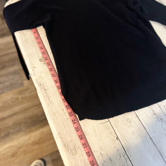Vince Black Very Fine Knit 70% Wool - 30% Cashmere Sweater XS - Picture 4 of 7